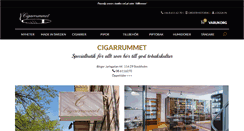 Desktop Screenshot of cigarrummet.com